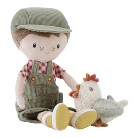 Little Dutch knuffelpop | Boer Jim 35 cm