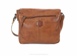Bear Design schoudertasje 'Lauro' | cognac