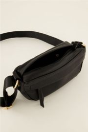 My jewellery tas crossbody zwart met extra vak