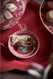 Pip studio flower festival theetip | donkerroze 9cm