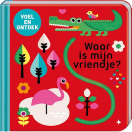 Waar is mijn vriendje? | karton voelboekje