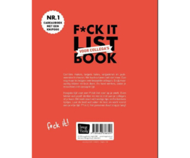 F*ck it list book voor collega's