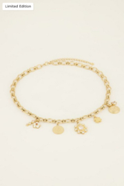 My Jewellery ketting | luxury statement ketting goud