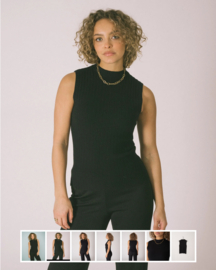 TILTIL Iva sleeveless knit black
