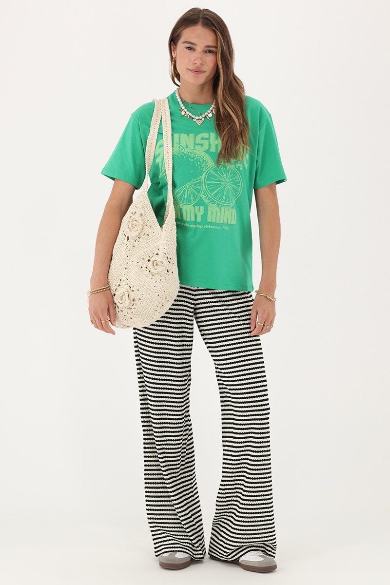 My Jewellery Groen T-shirt "Sunshine on my mind"