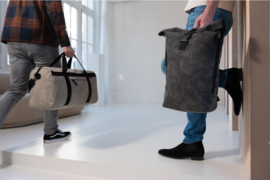 prospectt Norländer Nubuck Sporttas Taupe