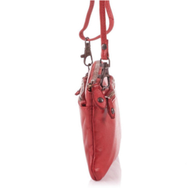 Bear Design schoudertasje ‘Ize’ | rood