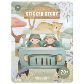 Little Dutch stickerset Jim en Rosa