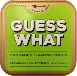 Spelletje in blik | Guess what