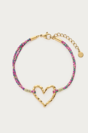 MyJewellery Sunrocks touw armbandje open hart