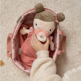 Little Dutch babypop in mandje | Rosa