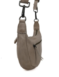 Bear Design crossbody 'Clara' silver mink