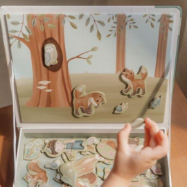 Little Dutch magnetisch speelbord forest friends
