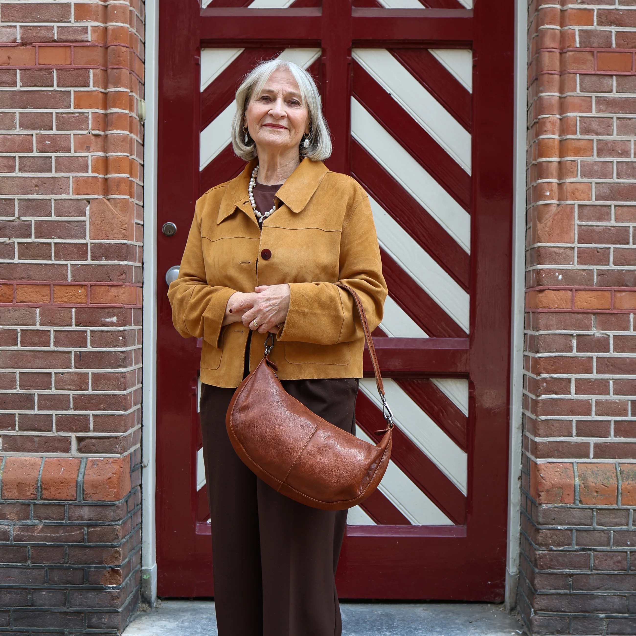 Bear Design middelgrote buideltas Ilse zwart