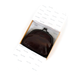 Bear Design klassieke beugelportemonnee 'Lilly' brown