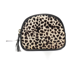 Bear Design | animal leren ritsportemonnee s black dot