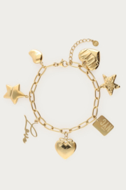 My Jewellery Bold schakelarmband met multi bedels