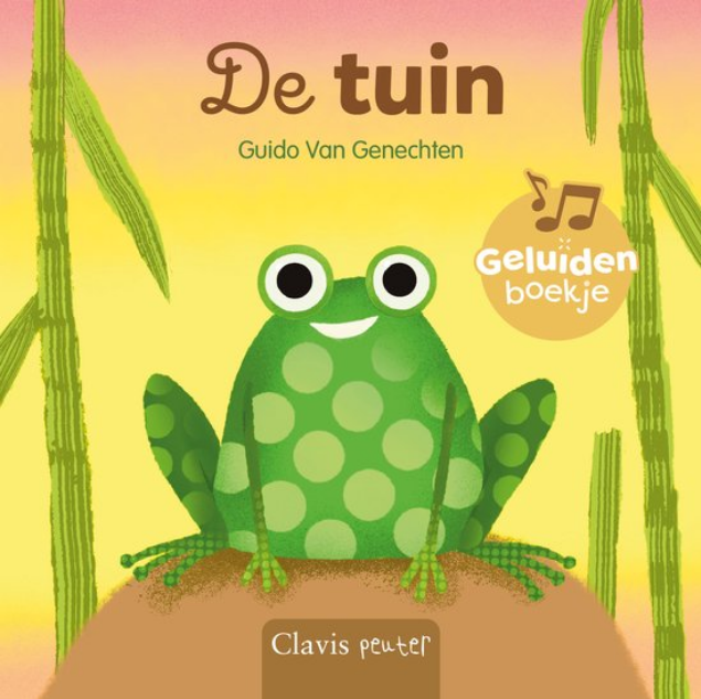 De tuin | geluidenboekje karton
