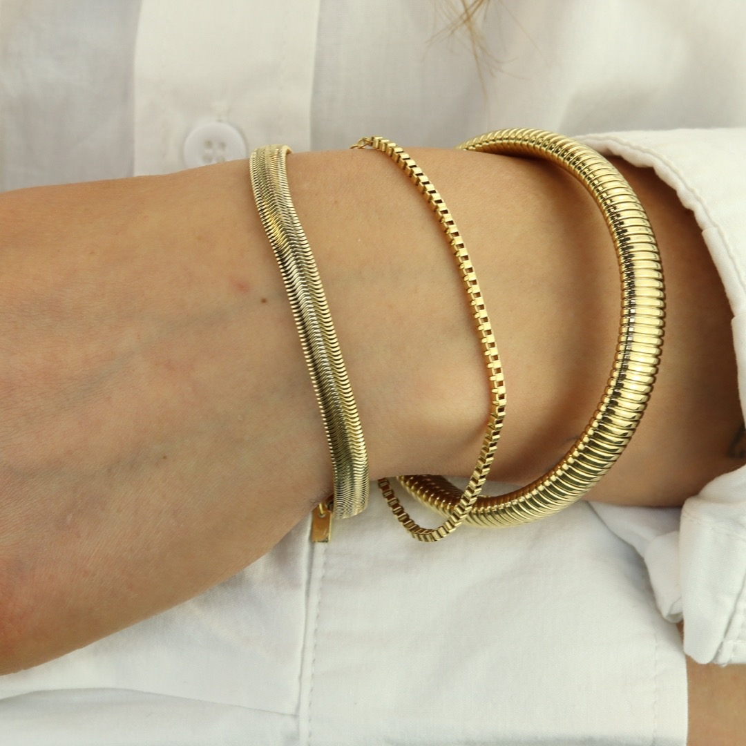Camps & Camps Flat Chain Bracelet