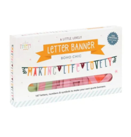 A little Lovely Company letter banner | boho chic