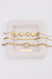 My jewellery armband ovaal goud