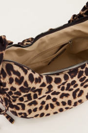 My Jewellery panterprint crossbody tas met ruffles