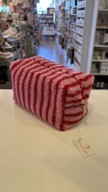 Go Dutch stripe teddy toilettas