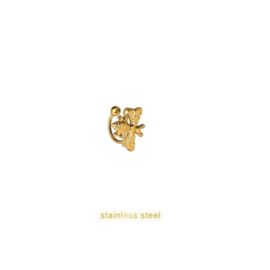 Go Dutch Label Bee earcuff  goud