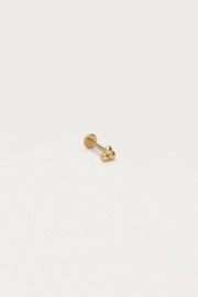 My jewellery Iconic oor piercing met drie bolletjes goud