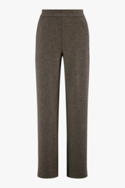 zusss broek met visgraat structuur grijs