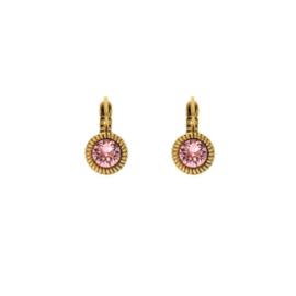 Camps & Camps oorbellen Swarovski Light Rose