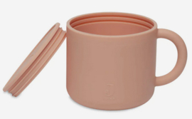 jollein siliconen snackcup | pale pink