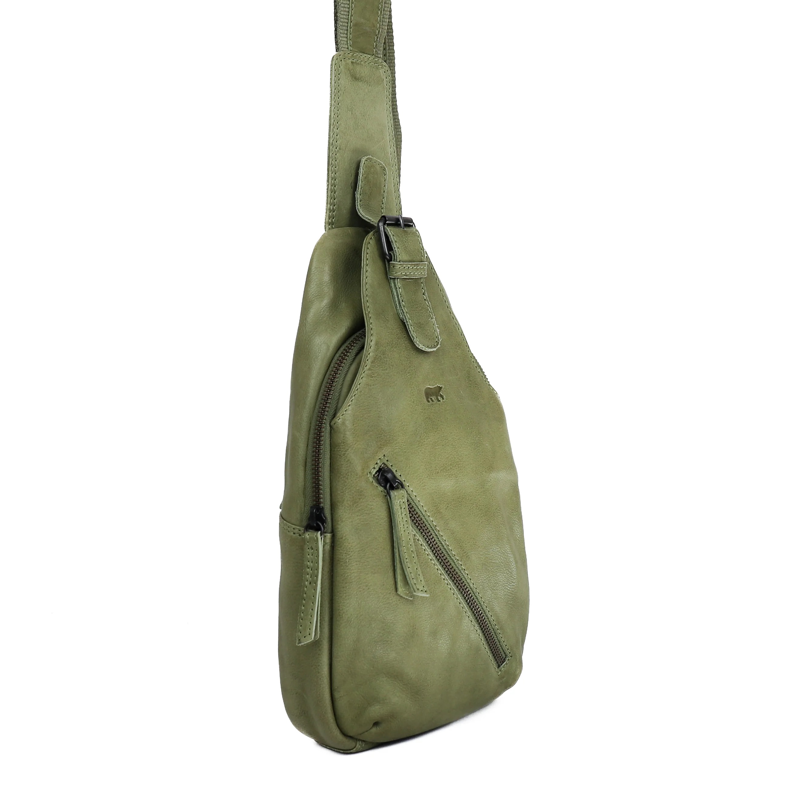 Bear Design crossbody rugzak "Daley" moss