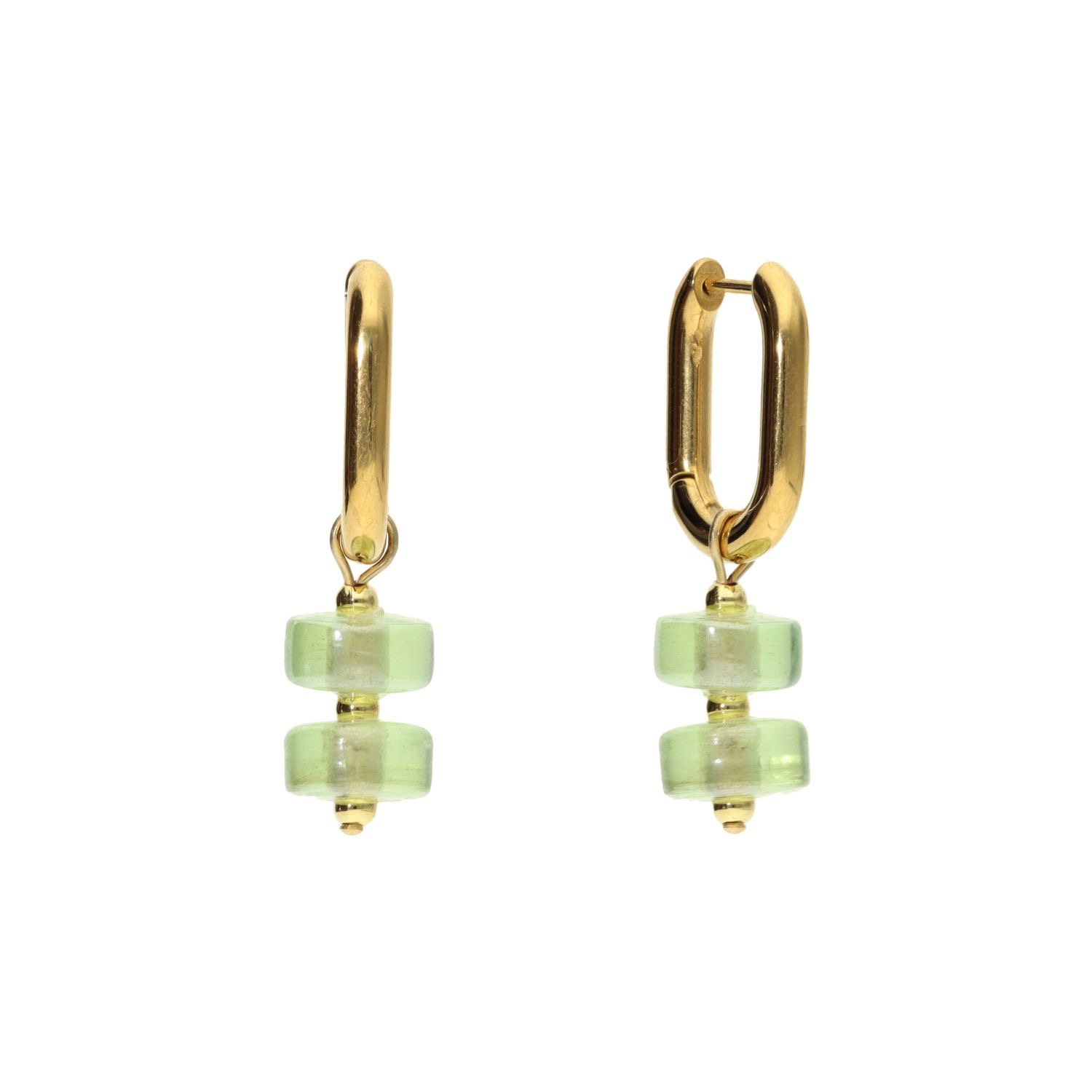 camps & camps oorbellen Glass Erenite
