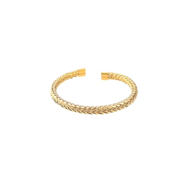 Go Dutch Label bangle gevlochten