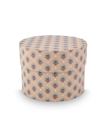 Pip Studio Blooming Tales Set/3 Box Round Blooming Tales Blue-Khaki