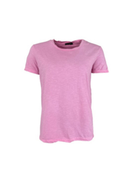 black colour shirt | Bsica t-shirt korte mouw candy pink