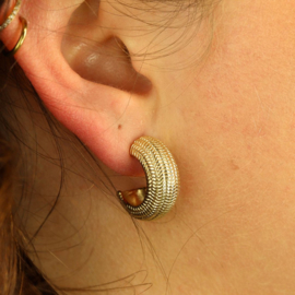 camps & camps oorbellen Hollywood Golden Earrings