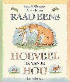 Raad eens hoeveel ik van je hou mini-editie | prentenboek