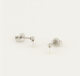 My Jewellery oorbellen | studs parel zilver