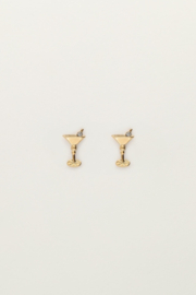 My jewellery oorbellen studs cocktail goud