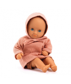 Djeco poppenkledingset pomea | Peach