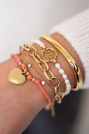 My Jewellery bangle rechthoekig breed zilver