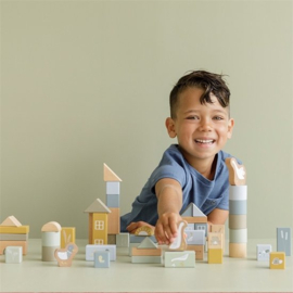 Little Dutch houten blokken in ton | goose