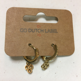 Go Dutch Label oorbellen | hangers goud