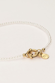 My Jewellery Vintage armband met mini parels goud