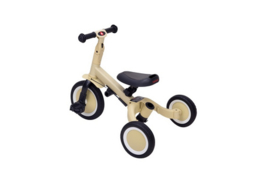 loopfiets 4 in 1 driewieler Lio met duwstang | pistache groen