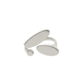 Camps & Camps ring Triple Balance zilver