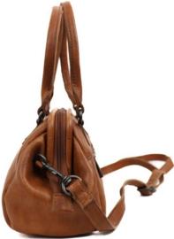 Bear Design hand-/schoudertas 'Ines' cognac