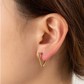 Triangle Ring Big - 14K